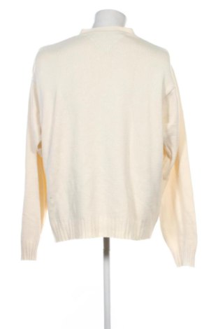 Męski sweter Tommy Hilfiger, Rozmiar XL, Kolor ecru, Cena 239,99 zł