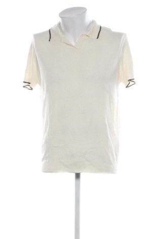 Ανδρικό πουλόβερ Zara, Μέγεθος L, Χρώμα Εκρού, Τιμή 19,99 €