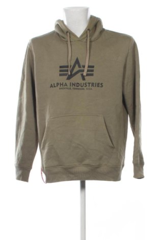 Férfi sweatshirt Alpha Industries, Méret L, Szín Zöld, Ár 14 139 Ft