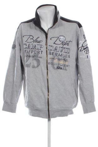 Herren Sweatshirt Camp David, Größe 3XL, Farbe Grau, Preis 36,99 €