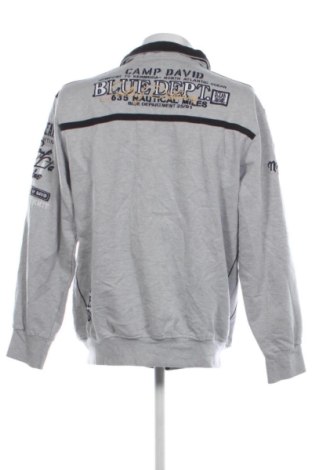 Herren Sweatshirt Camp David, Größe 3XL, Farbe Grau, Preis 36,99 €