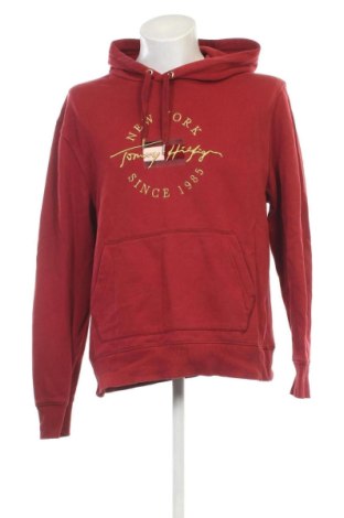 Pánska mikina  Tommy Hilfiger, Veľkosť L, Farba Červená, Cena  49,95 €