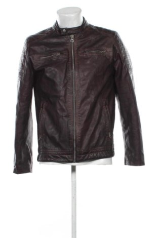 Мъжко кожено яке C&A, Размер M, Цвят Кафяв, Цена 25,13 €