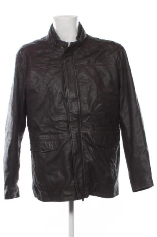 Geacă de piele pentru bărbati Lee Cooper, Mărime XXL, Culoare Maro, Preț 453,99 Lei