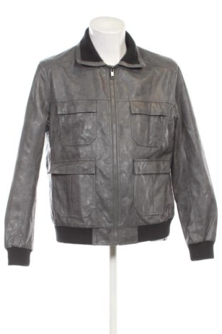 Herren Lederjacke Livergy, Größe XL, Farbe Grau, Preis 25,13 €