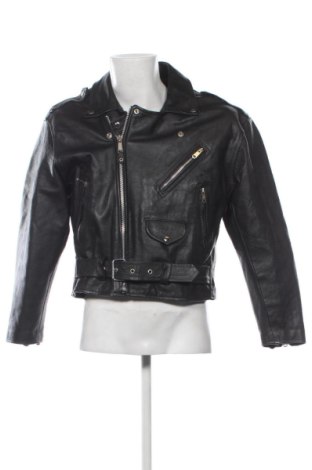 Férfi bőrdzseki Unbranded, Méret L, Szín Fekete, Ár 22 607 Ft