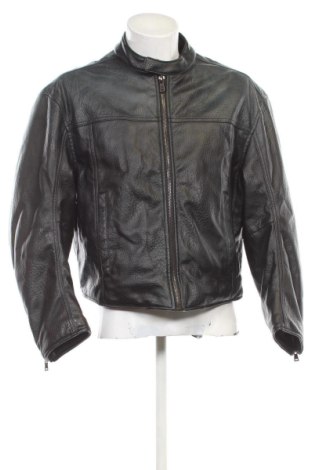 Męska skórzana kurtka Zara, Rozmiar L, Kolor Czarny, Cena 254,91 zł