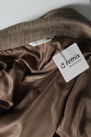 Мъжко палто Zara, Размер XL, Цвят Бежов, Цена 94,19 €