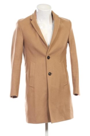 Мъжко палто Zara, Размер S, Цвят Бежов, Цена 35,00 €
