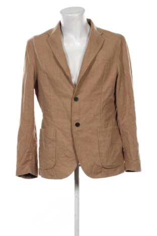 Męska marynarka Zara, Rozmiar XL, Kolor Brązowy, Cena 148,99 zł