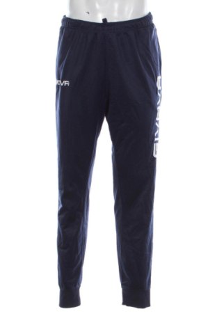 Herren Sporthose Givova, Größe XL, Farbe Blau, Preis 19,99 €