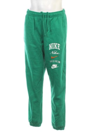 Мъжко спортно долнище Nike, Размер M, Цвят Зелен, Цена 56,24 €