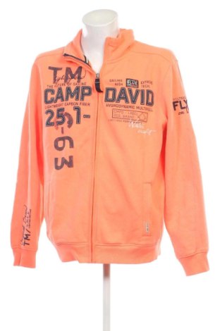 Bluză trening de bărbați Camp David, Mărime XXL, Culoare Roșu, Preț 151,99 Lei