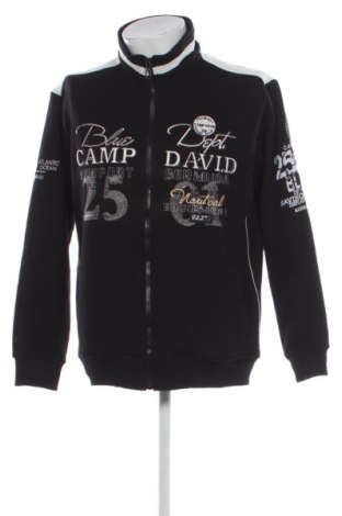Ανδρική αθλητική ζακέτα Camp David, Μέγεθος XL, Χρώμα Μαύρο, Τιμή 29,99 €