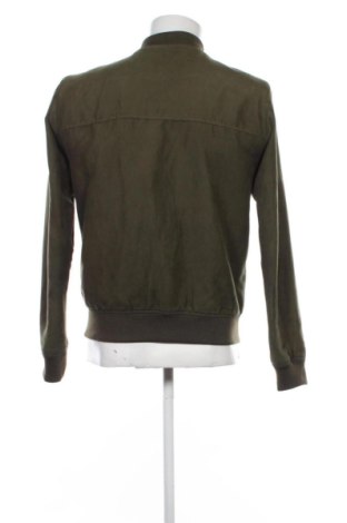 Ανδρικό μπουφάν Bershka, Μέγεθος M, Χρώμα Πράσινο, Τιμή 25,00 €