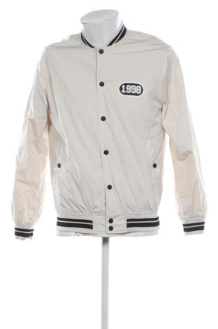 Męska kurtka Bershka, Rozmiar S, Kolor Beżowy, Cena 129,99 zł