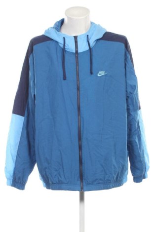 Geacă de bărbati Nike, Mărime XXL, Culoare Albastru, Preț 218,96 Lei