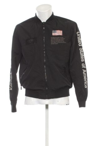 Geacă de bărbati Pull&Bear, Mărime M, Culoare Negru, Preț 151,99 Lei