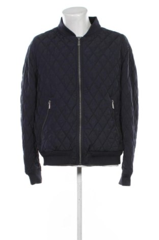 Geacă de bărbati Zara, Mărime XXL, Culoare Albastru, Preț 127,94 Lei