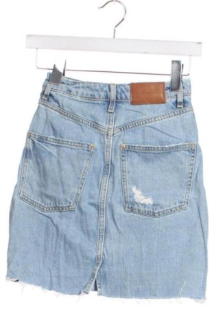Fustă H&M, Mărime XXS, Culoare Albastru, Preț 91,99 Lei