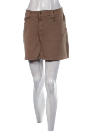Fustă House Of Denim, Mărime L, Culoare Maro, Preț 52,13 Lei