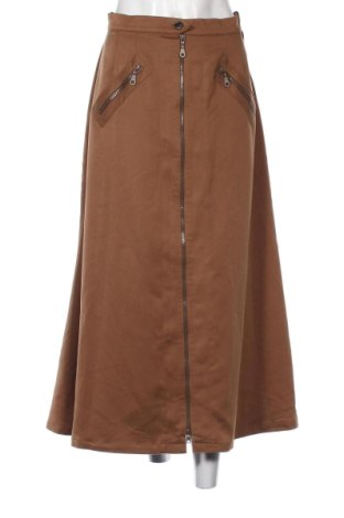Fustă Karl Lagerfeld, Mărime L, Culoare Maro, Preț 364,93 Lei