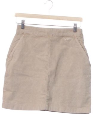 Fustă Pepe Jeans, Mărime XS, Culoare Bej, Preț 299,99 Lei
