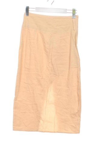 Fustă SHEIN, Mărime XS, Culoare Bej, Preț 104,26 Lei