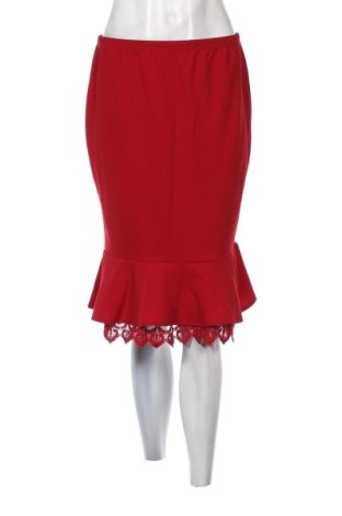 Fustă SHEIN, Mărime M, Culoare Roșu, Preț 52,13 Lei