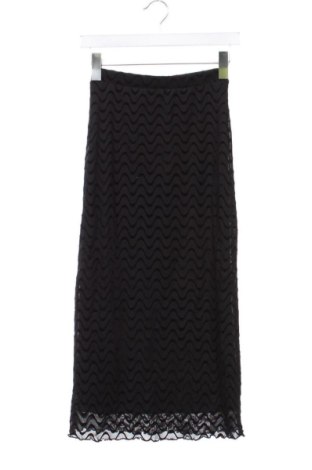 Fustă Stradivarius, Mărime XXS, Culoare Negru, Preț 72,99 Lei