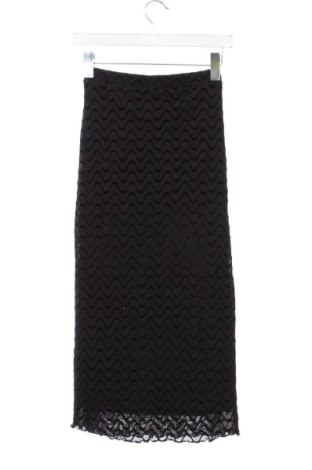 Fustă Stradivarius, Mărime XXS, Culoare Negru, Preț 72,99 Lei
