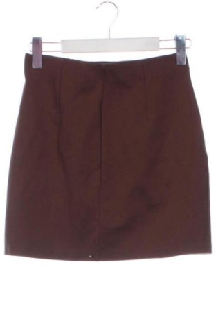 Fustă Stradivarius, Mărime XS, Culoare Maro, Preț 60,99 Lei