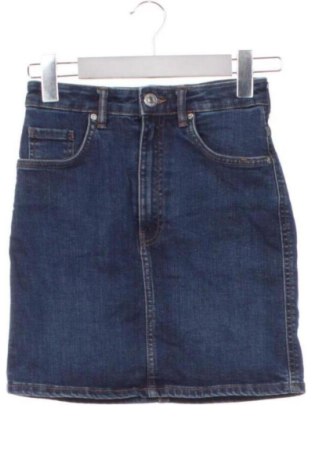 Fustă Zara, Mărime XS, Culoare Albastru, Preț 72,00 Lei