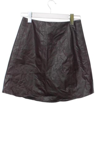 Fustă Zara, Mărime XS, Culoare Maro, Preț 52,13 Lei