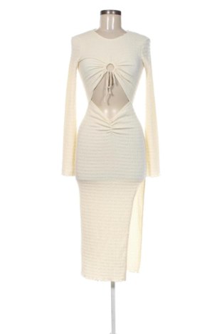 Sukienka Bershka, Rozmiar S, Kolor ecru, Cena 104,99 zł