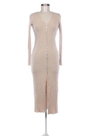 Kleid Bershka, Größe M, Farbe Beige, Preis 20,00 €