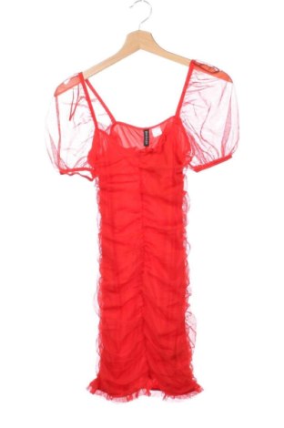 Рокля H&M Divided, Размер XS, Цвят Червен, Цена 20,45 €