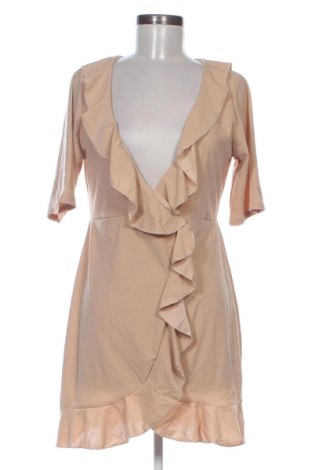 Rochie Pretty Little Thing, Mărime XL, Culoare Bej, Preț 165,00 Lei