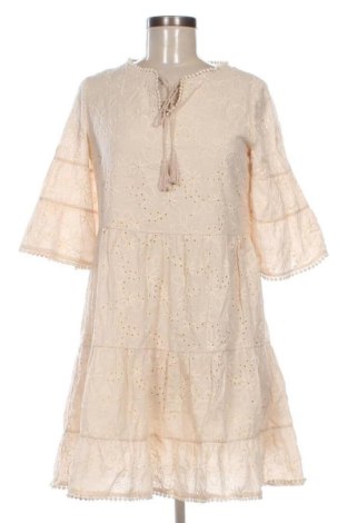 Kleid Unbranded, Größe M, Farbe Beige, Preis 12,55 €