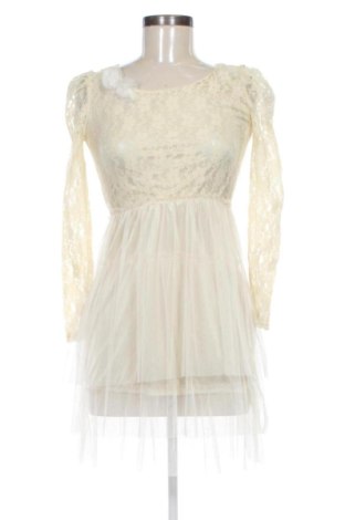 Rochie Unbranded, Mărime XXS, Culoare Bej, Preț 156,40 Lei