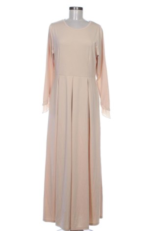 Φόρεμα Unbranded, Μέγεθος L, Χρώμα  Μπέζ, Τιμή 20,00 €