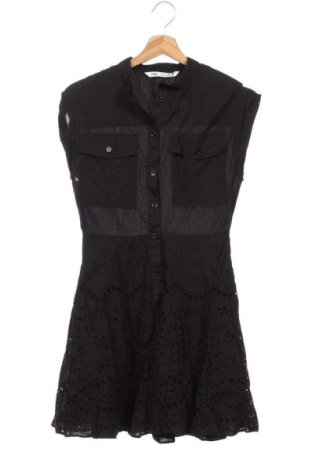 Kleid Zara, Größe XS, Farbe Schwarz, Preis 17,00 €