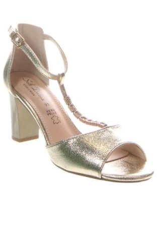 Σανδάλια Solo Donna, Μέγεθος 39, Χρώμα Χρυσαφί, Τιμή 38,94 €