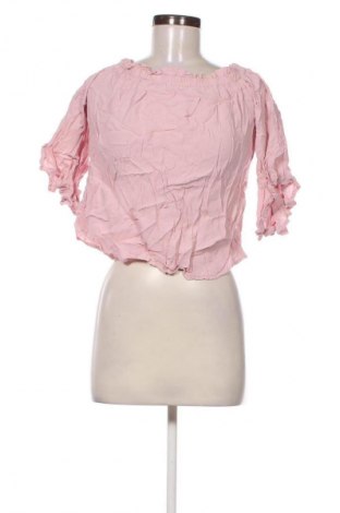 Dámská halenka Bershka, Velikost S, Barva Růžová, Cena  29,00 Kč