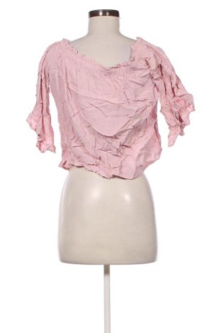 Dámská halenka Bershka, Velikost S, Barva Růžová, Cena  29,00 Kč