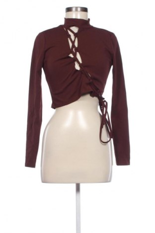 Dámská halenka Boohoo, Velikost M, Barva Hnědá, Cena  89,00 Kč