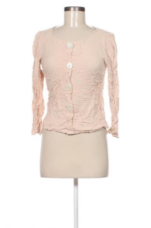 Γυναικεία μπλούζα Gina Tricot, Μέγεθος S, Χρώμα  Μπέζ, Τιμή 1,99 €