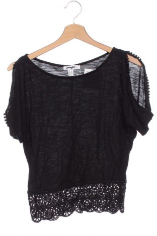Γυναικεία μπλούζα Jennyfer, Μέγεθος XS, Χρώμα Μαύρο, Τιμή 1,99 €