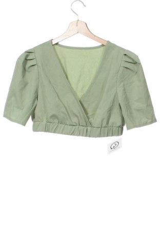 Γυναικεία μπλούζα SHEIN, Μέγεθος XS, Χρώμα Πράσινο, Τιμή 1,99 €