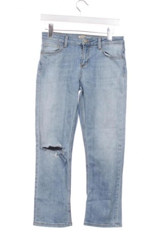 Damskie jeansy Zara, Rozmiar S, Kolor Niebieski, Cena 71,99 zł